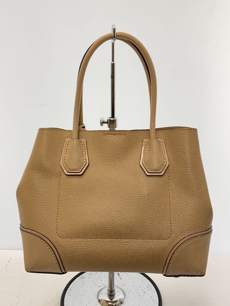 MICHAEL KORS Handbag Leather BEG Solid 3