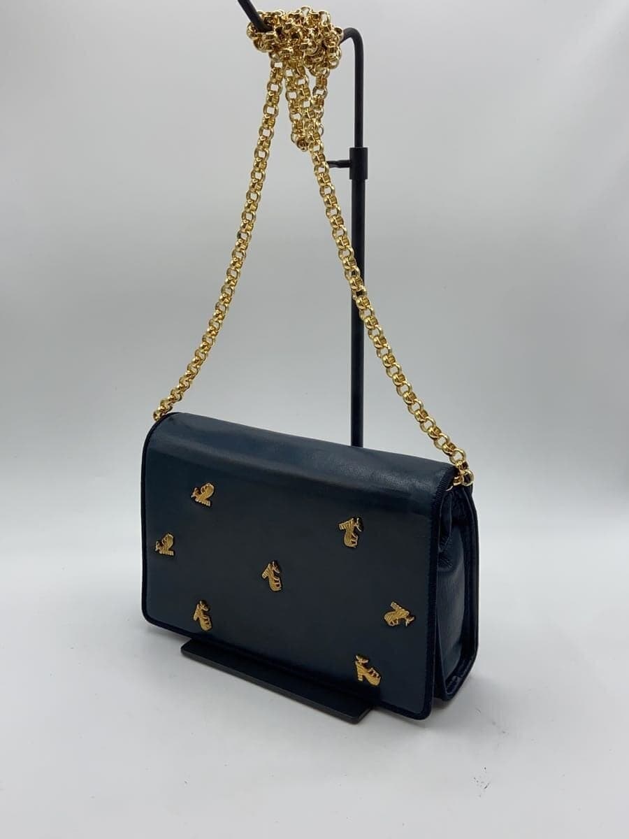 Salvatore Ferragamo Chain Shoulder Bag Black 2