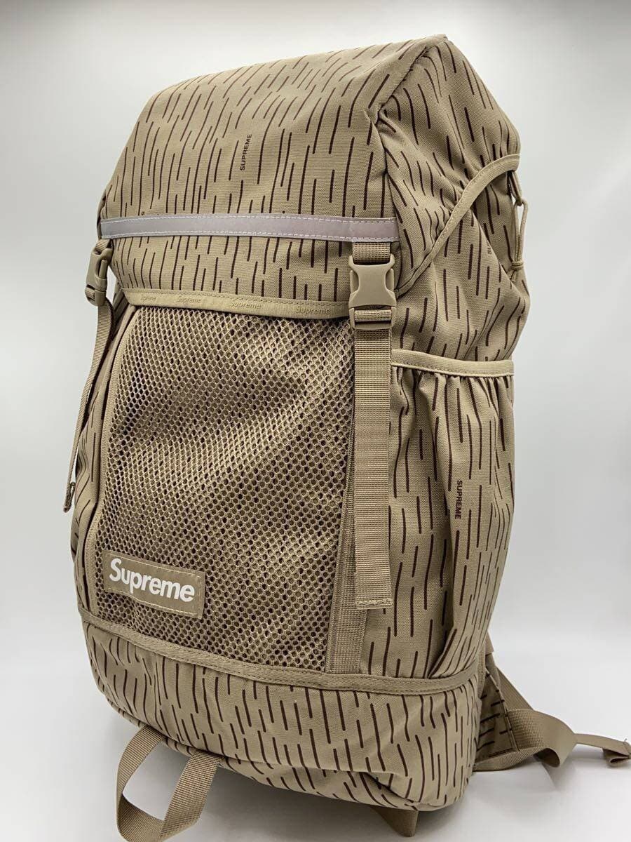 Supreme24AW BackPack Tan Raindrop Backpack Nylon Beige 2