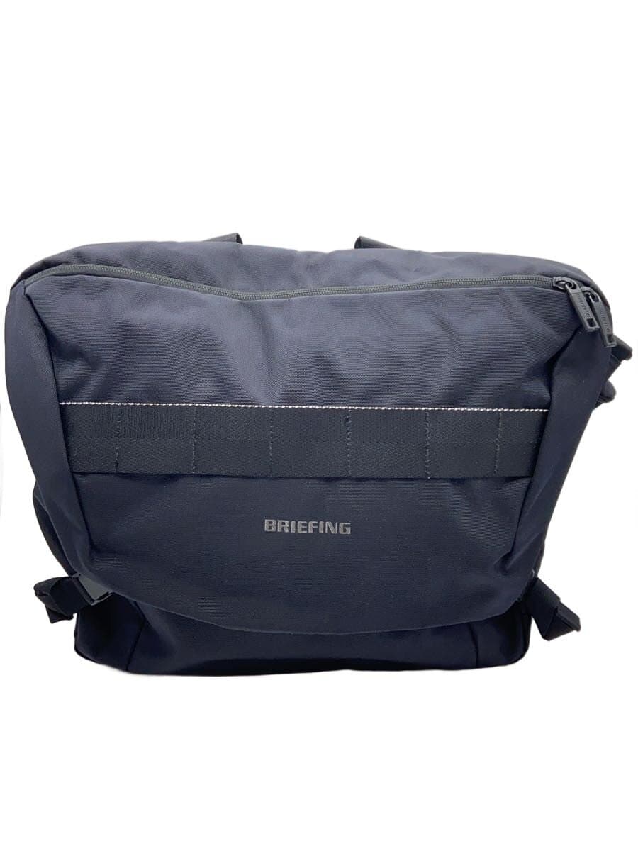 BRIEFINGMFC MESSENGER WR Shoulder Bag Black BRA231L46