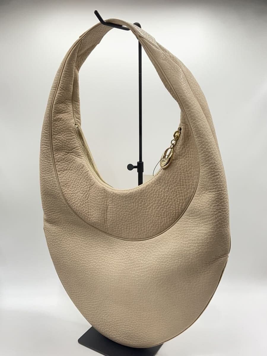 BVLGARI one-shoulder bag Ascot O type Pink Interior has stains 2