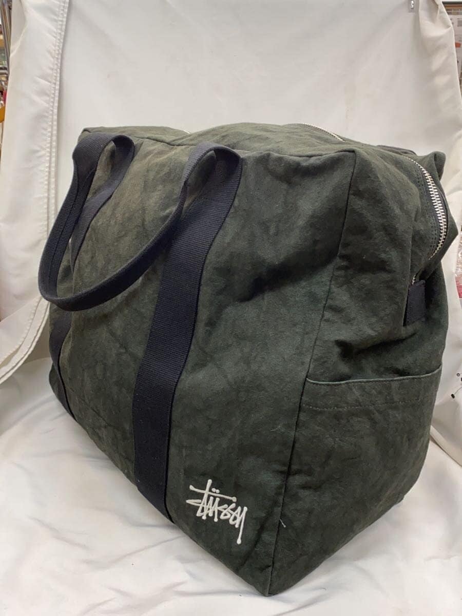STUSSY Boston Bag Cotton GRY 134254 2
