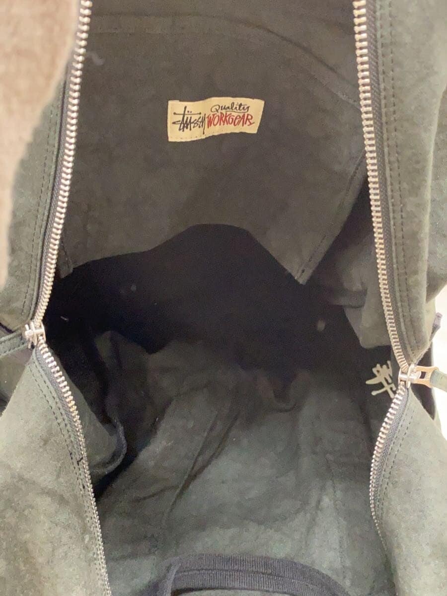 STUSSY Boston Bag Cotton GRY 134254 6