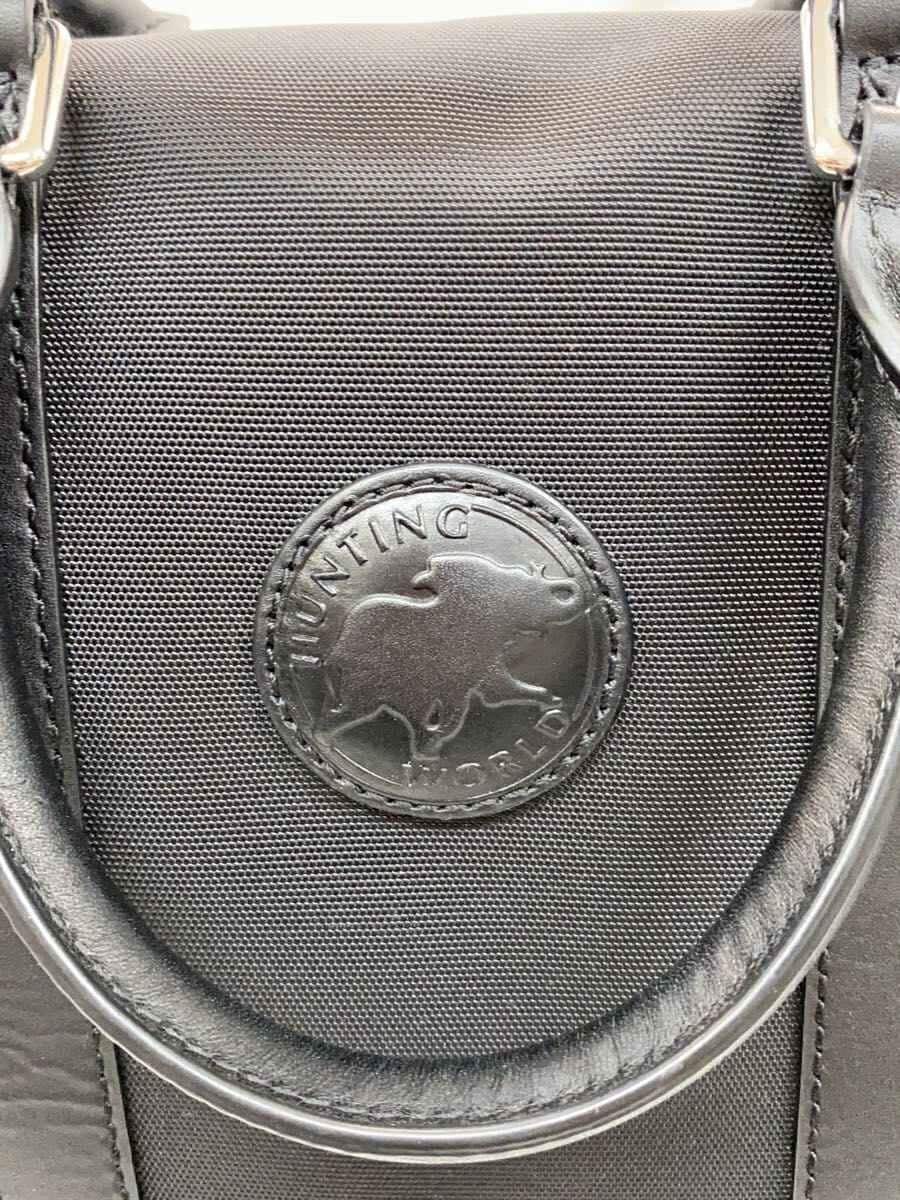 HUNTING WORLD Boston Bag Nylon BLK 5