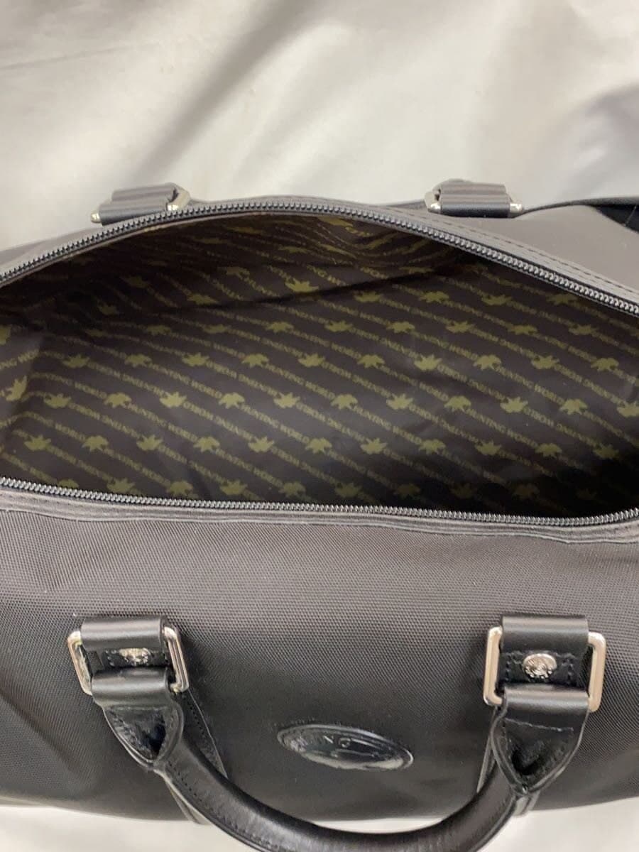 HUNTING WORLD Boston Bag Nylon BLK 6