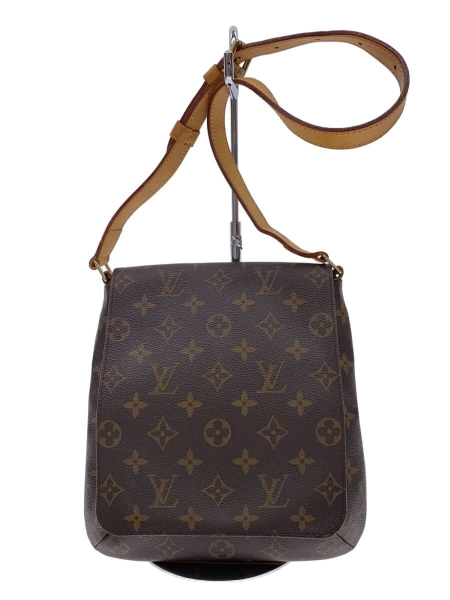 LOUIS VUITTON Musette Salsa _Monogram Canvas_Short Shoulder PVC BRW