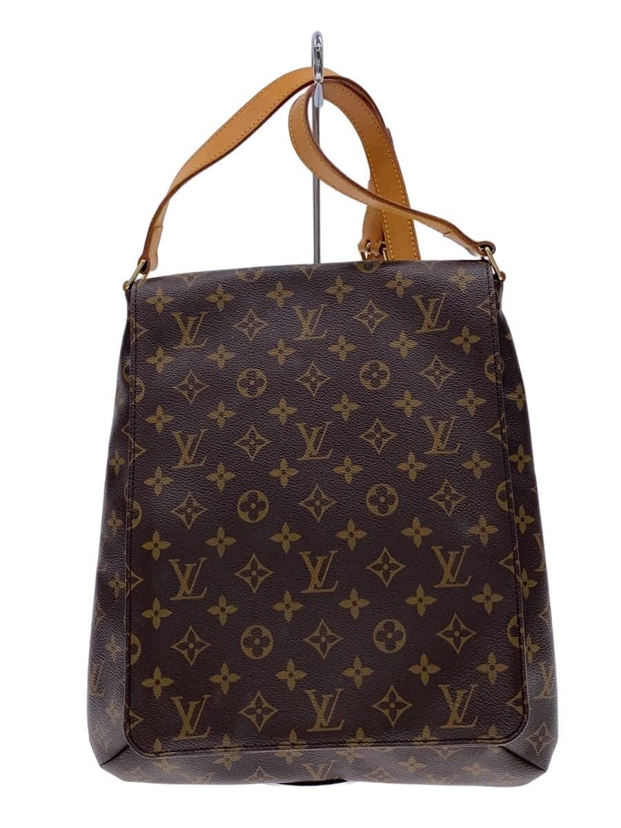 LOUIS VUITTON Musette_Monogram Canvas PVC BRW
