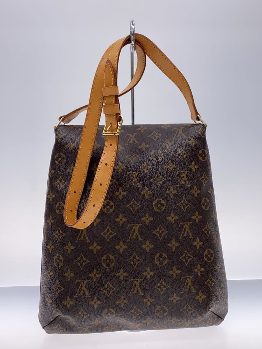 LOUIS VUITTON Musette_Monogram Canvas PVC BRW 3