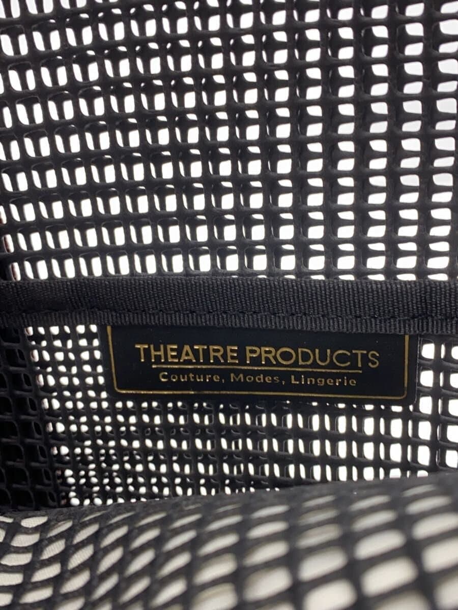 THEATRE PRODUCTS PVC Mesh Thames 2-Way Tote Bag PVC Navy Solid Color 5