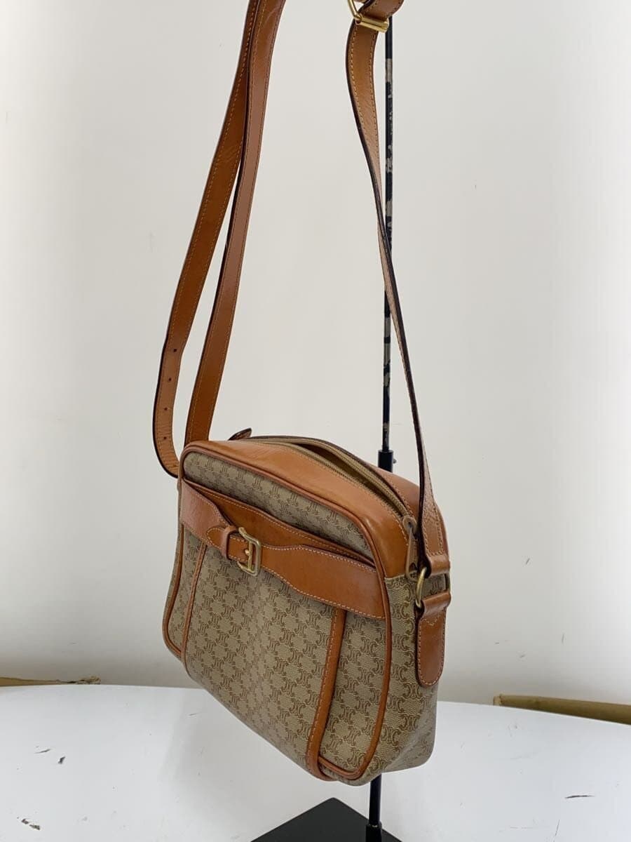 CELINE Shoulder Bag BEG All Over Pattern 2