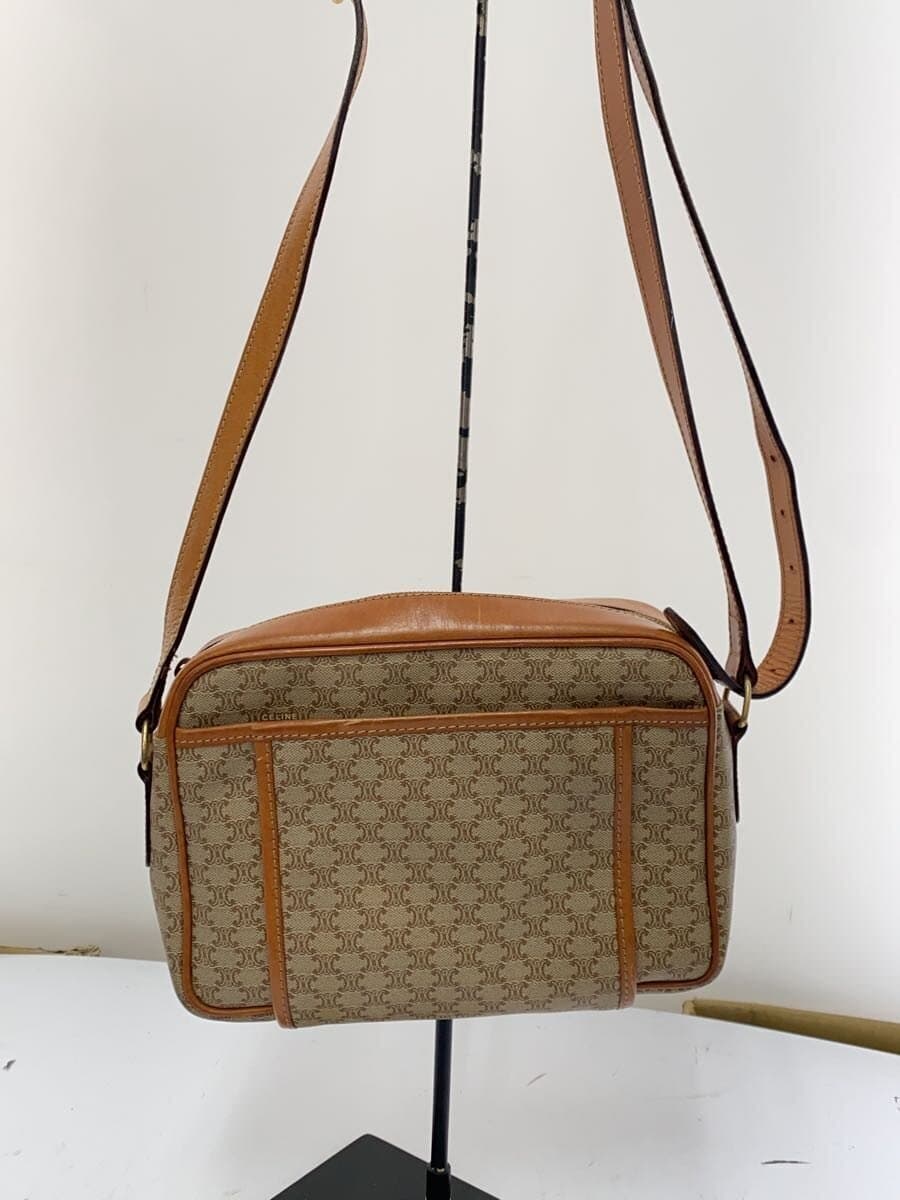 CELINE Shoulder Bag BEG All Over Pattern 3