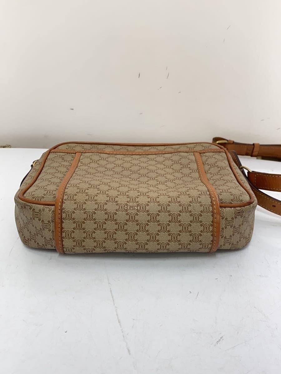 CELINE Shoulder Bag BEG All Over Pattern 4