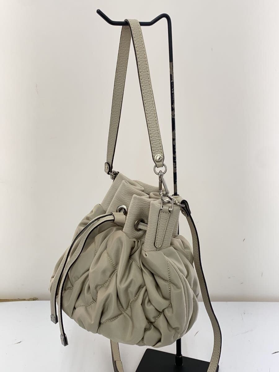 GIANNI CHIARINI Shoulder Bag Leather CRM Solid 2