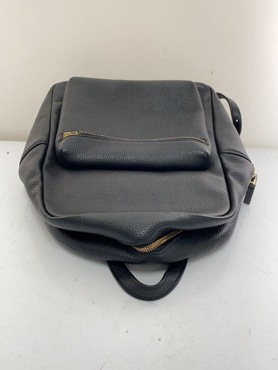 Hush Tug Backpack Cowhide BLK Solid 4