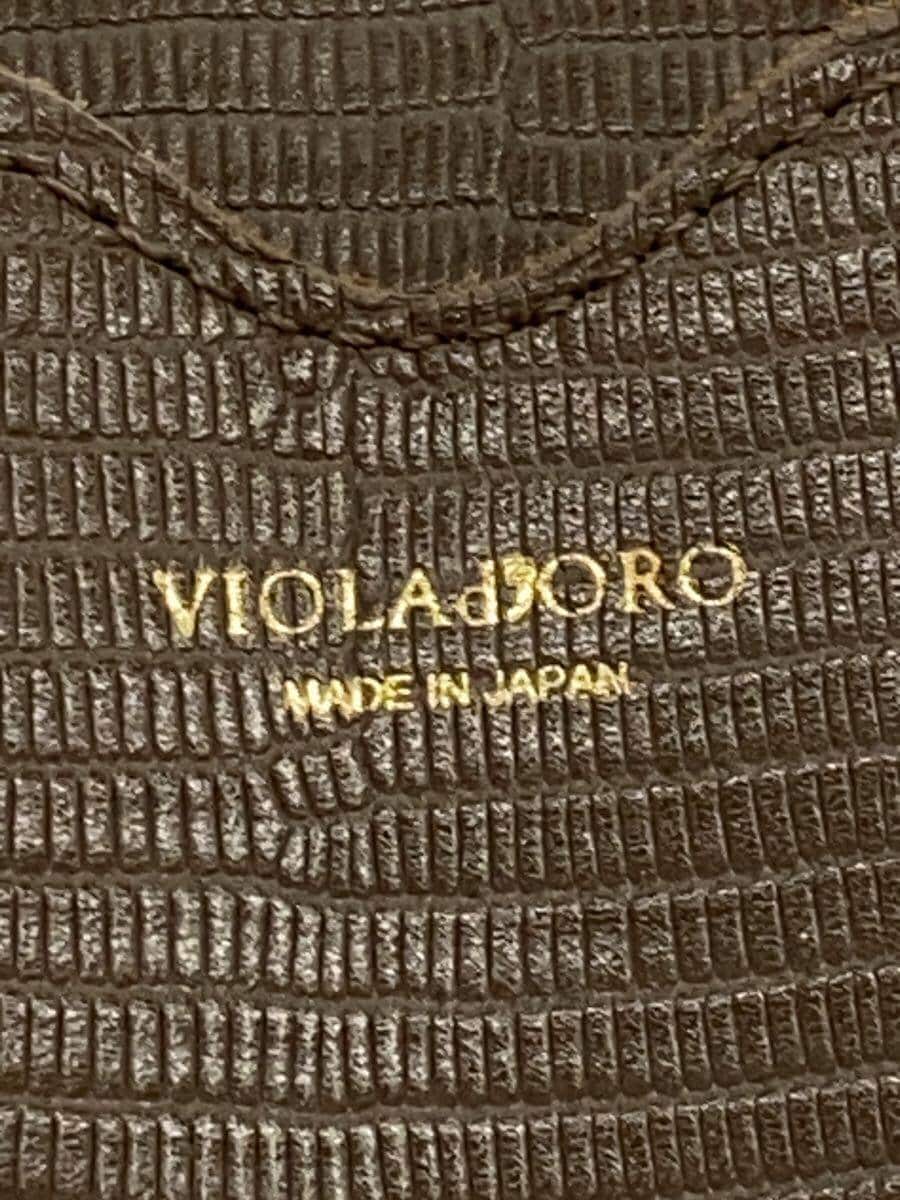 VIOL Ad’ORO Shoulder Bag Leather BRW Solid 5