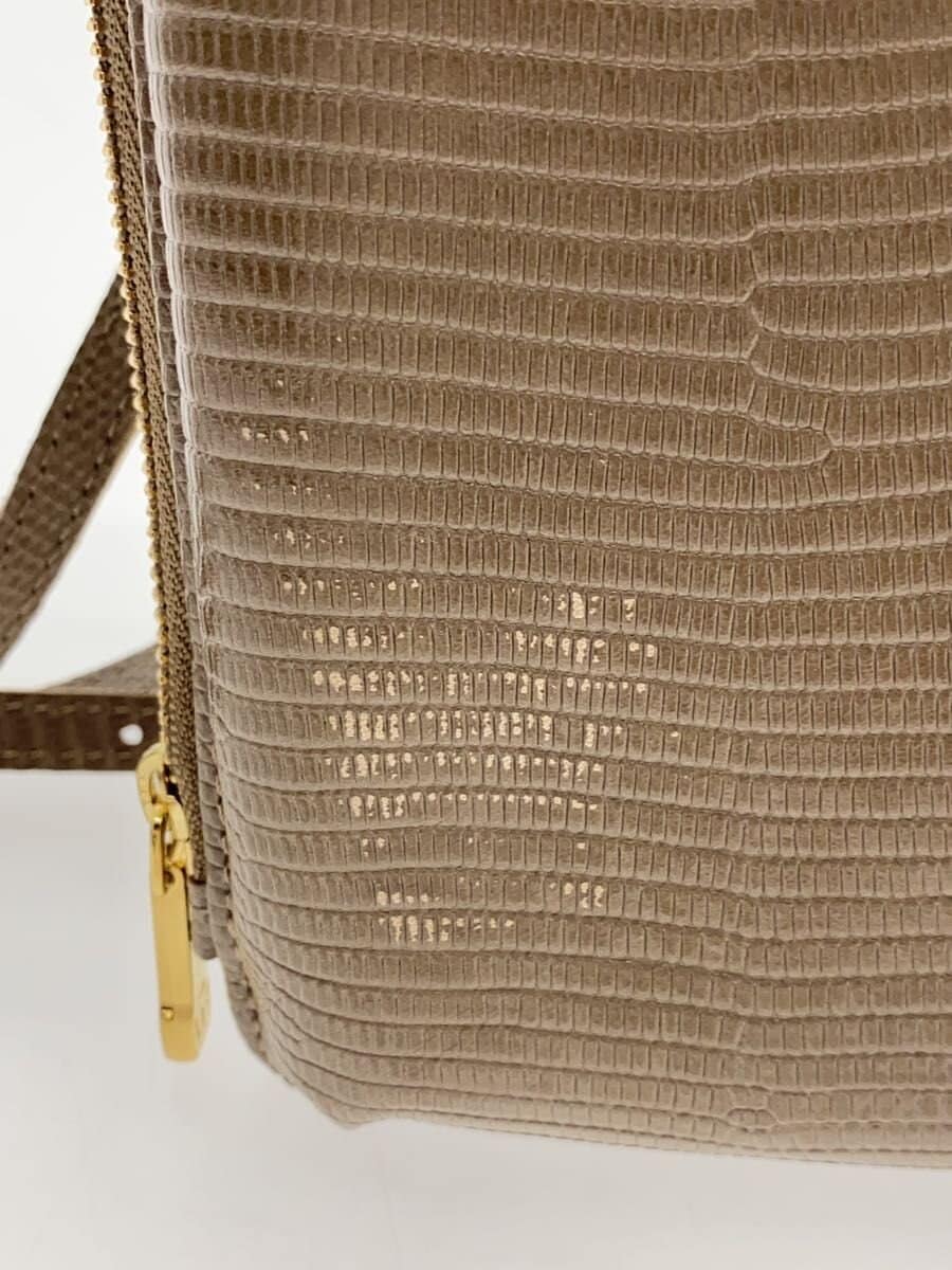 VIOL Ad’ORO Shoulder Bag Leather BRW Solid 7