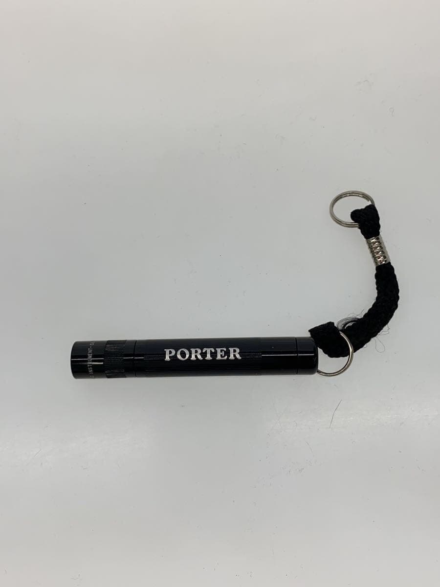 PORTER Maglite Metal Shoulder Bag BLK Solid 703-06977 7