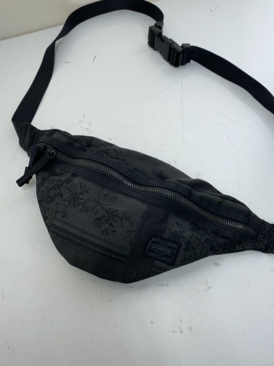 PORTERVERVE Verve Porter Waist Bag -- BLK Floral Pattern 2
