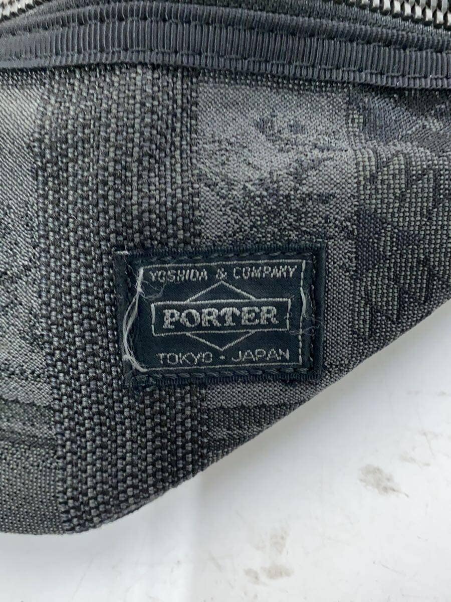 PORTERVERVE Verve Porter Waist Bag -- BLK Floral Pattern 5