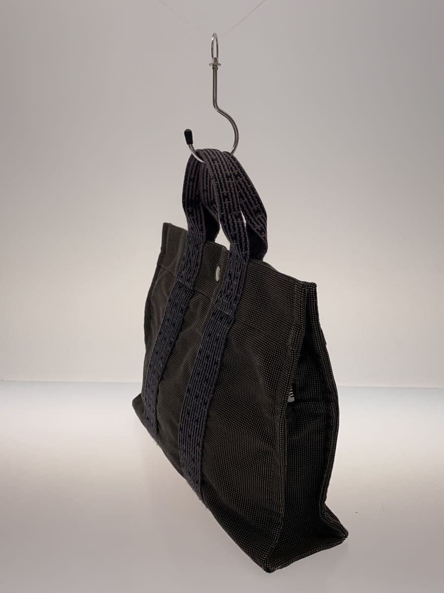HERMES Aile Line Tote Bag -- GRY Missing padlock and key 2