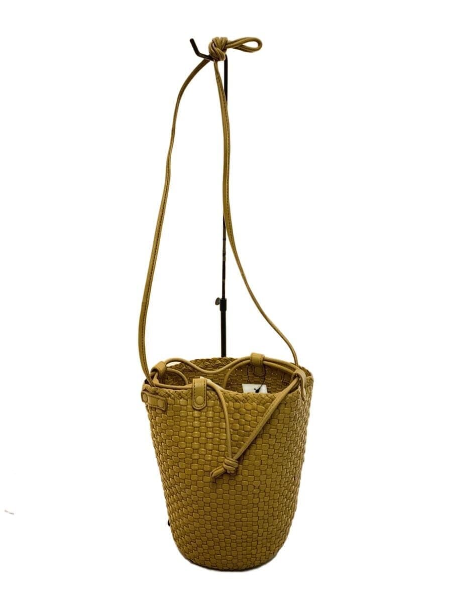 mica della valle Shoulder Bag Leather BEG Solid 3