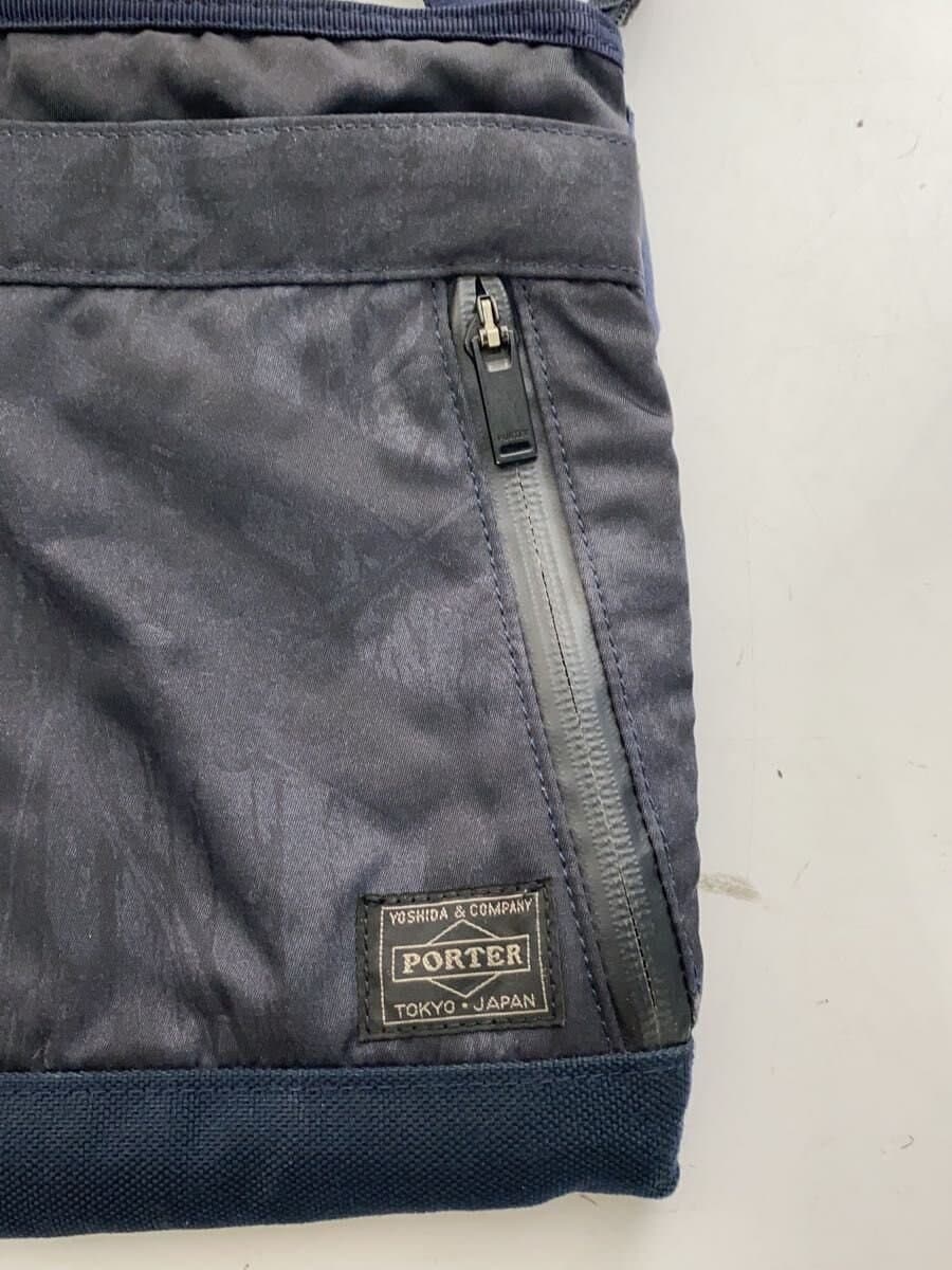 PORTER shoulder bag nylon navy plain 5