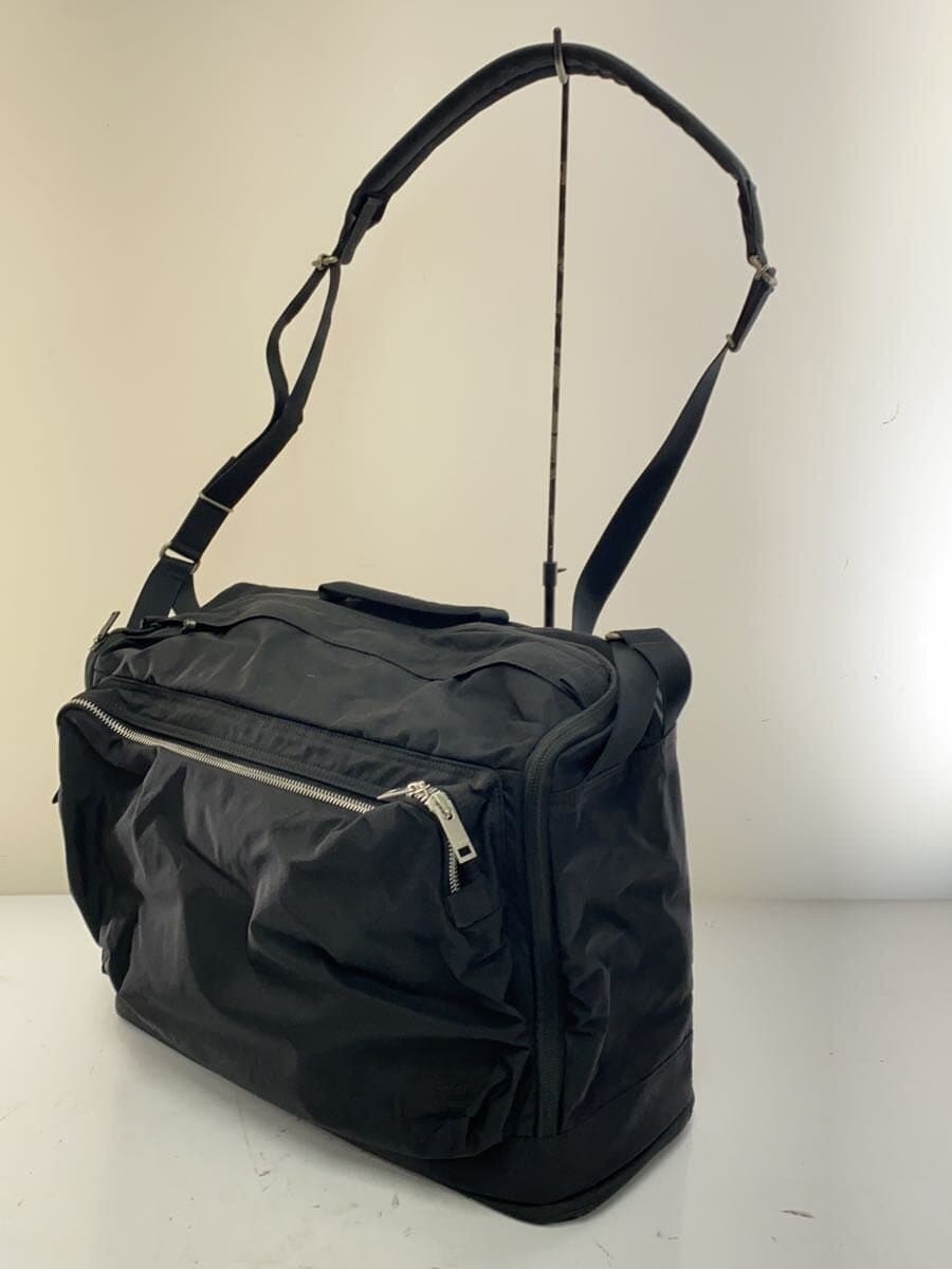 PORTER shoulder bag nylon BLK solid color 2