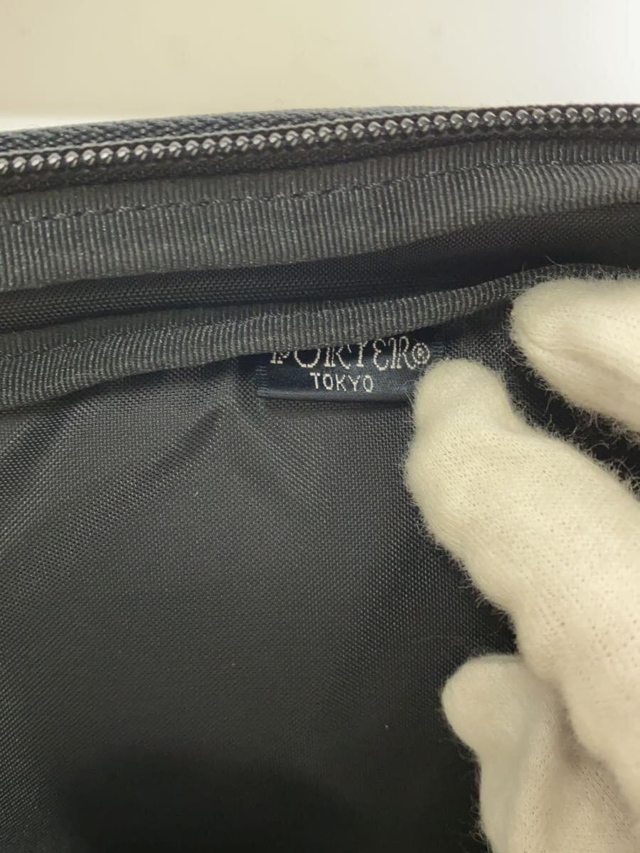 PORTER shoulder bag nylon BLK solid color 5