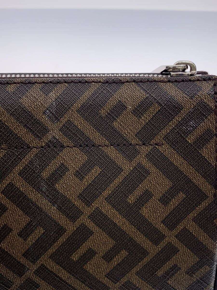 FENDI Second Bag PVC BRW All Over Pattern 7VA564 7