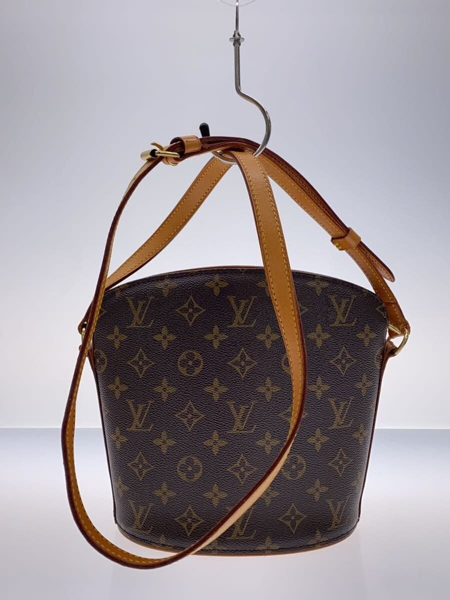LOUIS VUITTON Drouot _Monogram Canvas PVC BRW 3