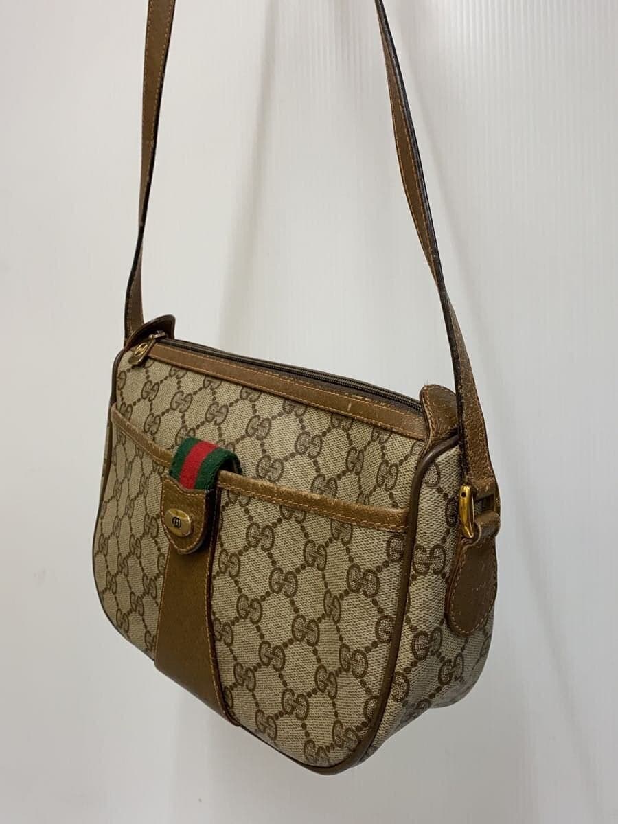 GUCCI Shoulder Bag BRW All Over Pattern 2