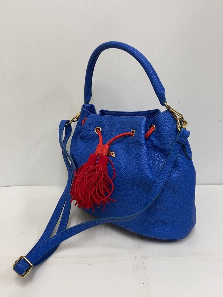 Folli Follie Handbag Leather BLU Solid 2