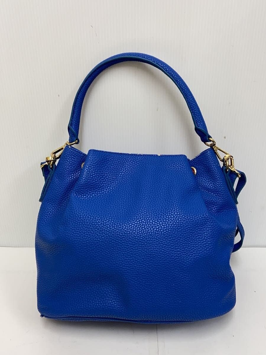 Folli Follie Handbag Leather BLU Solid 3