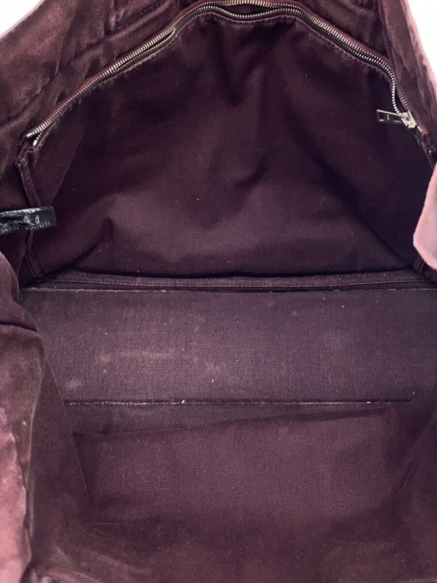 HERMES Tote Bag Canvas BRD Fourre-Tout MM With Wear 6