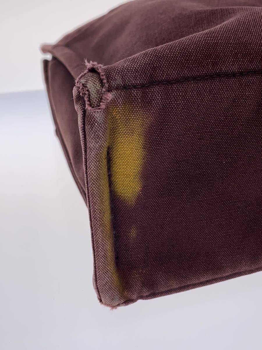 HERMES Tote Bag Canvas BRD Fourre-Tout MM With Wear 7