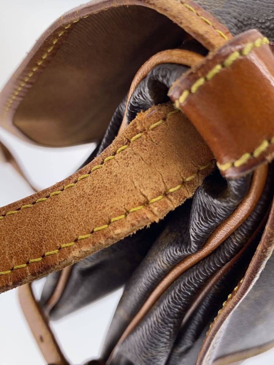 LOUIS VUITTON1)Saumur 30_Monogram Canvas PVC BRW 8