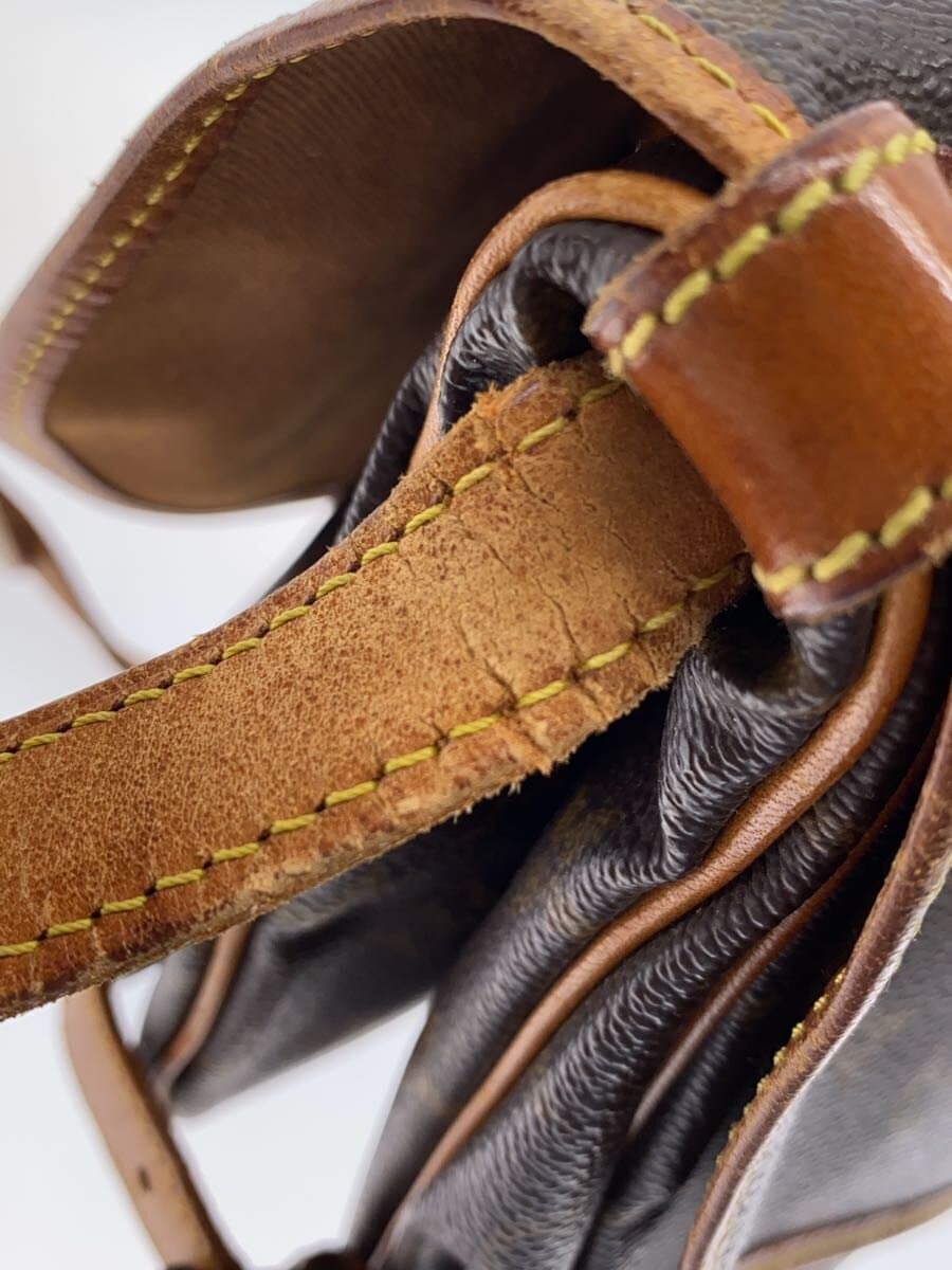 LOUIS VUITTON1)Saumur 30_Monogram Canvas PVC BRW 8