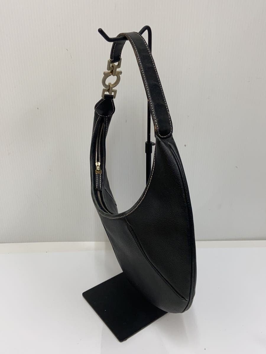 Salvatore Ferragamo Handbag Leather BLK BK-21 3356 2