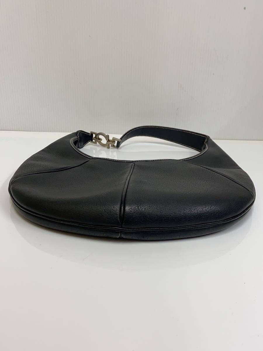 Salvatore Ferragamo Handbag Leather BLK BK-21 3356 4