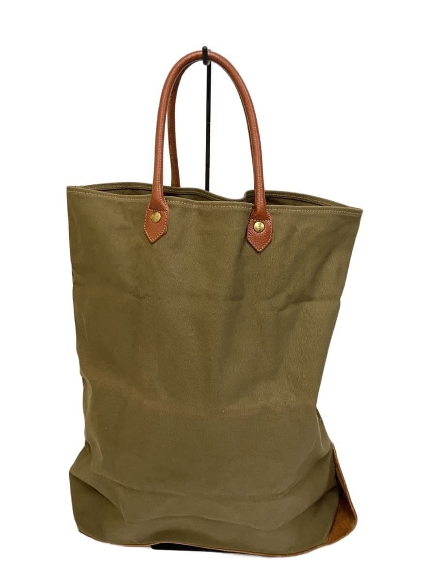 IL BISONTE Tote Bag Canvas KHK Solid