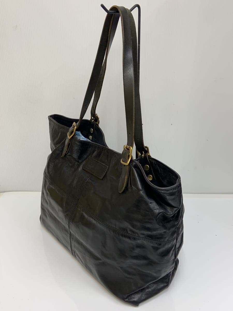 Butler Verner Sails Tote Bag Horsehide BLK 2