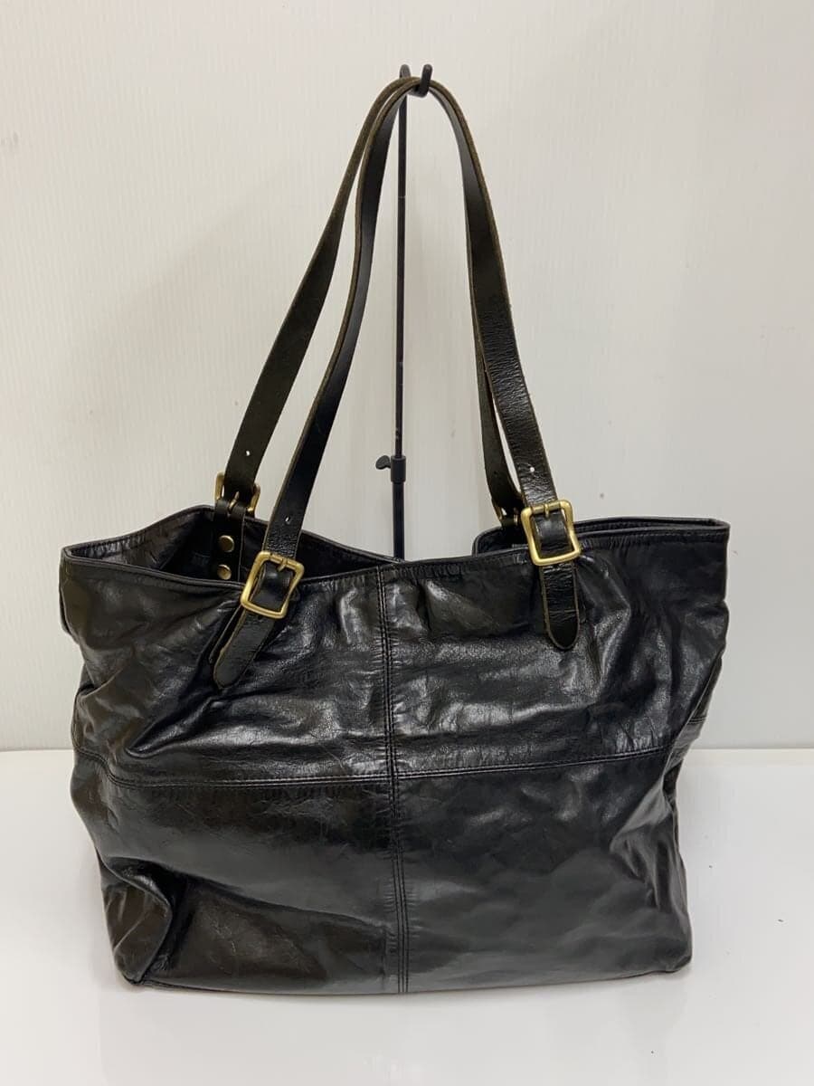 Butler Verner Sails Tote Bag Horsehide BLK 3