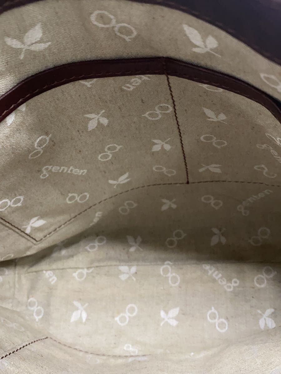 GENTEN handbag leather BRW 6