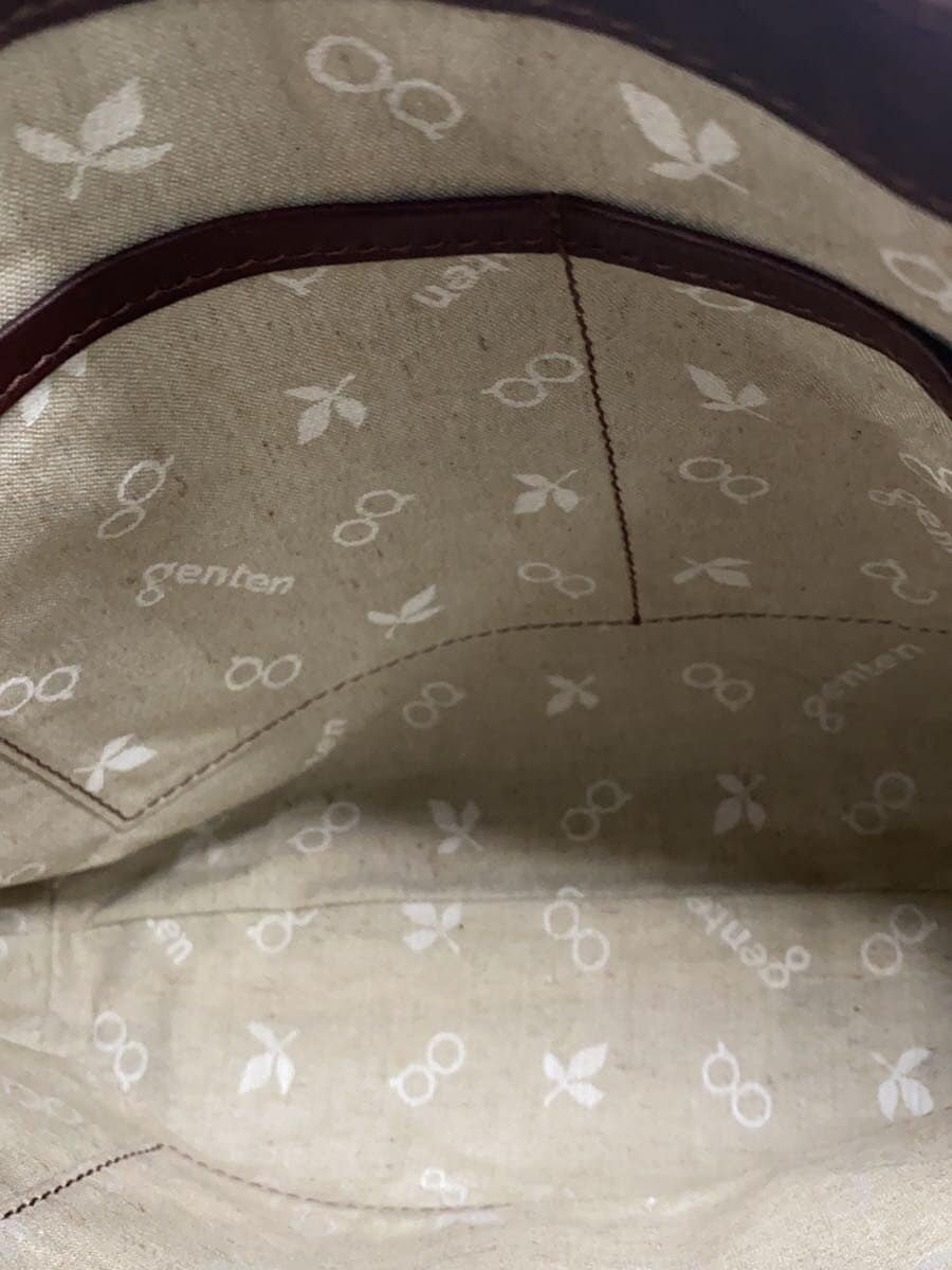 GENTEN handbag leather BRW 6