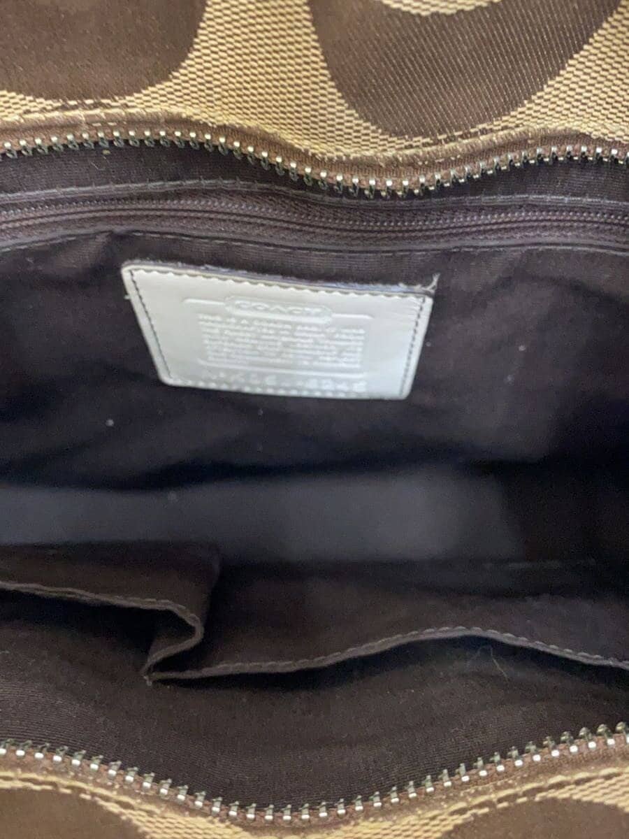 COACH Handbag BEG All Over Pattern 6245 6