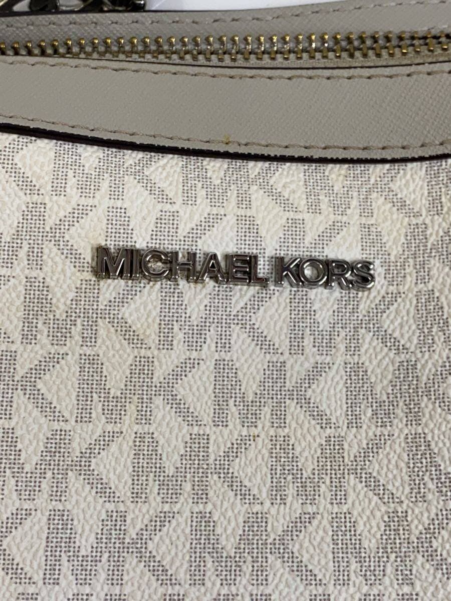 MICHAEL KORS Shoulder Bag WHT All Over Pattern 35F8STTC3B 5