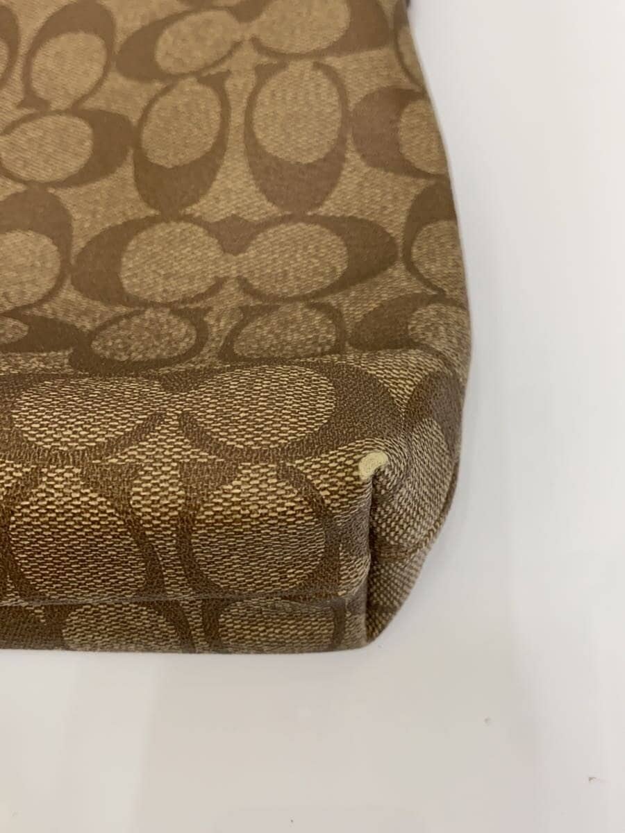 COACH Shoulder Bag BEG All Over Pattern F38402 7
