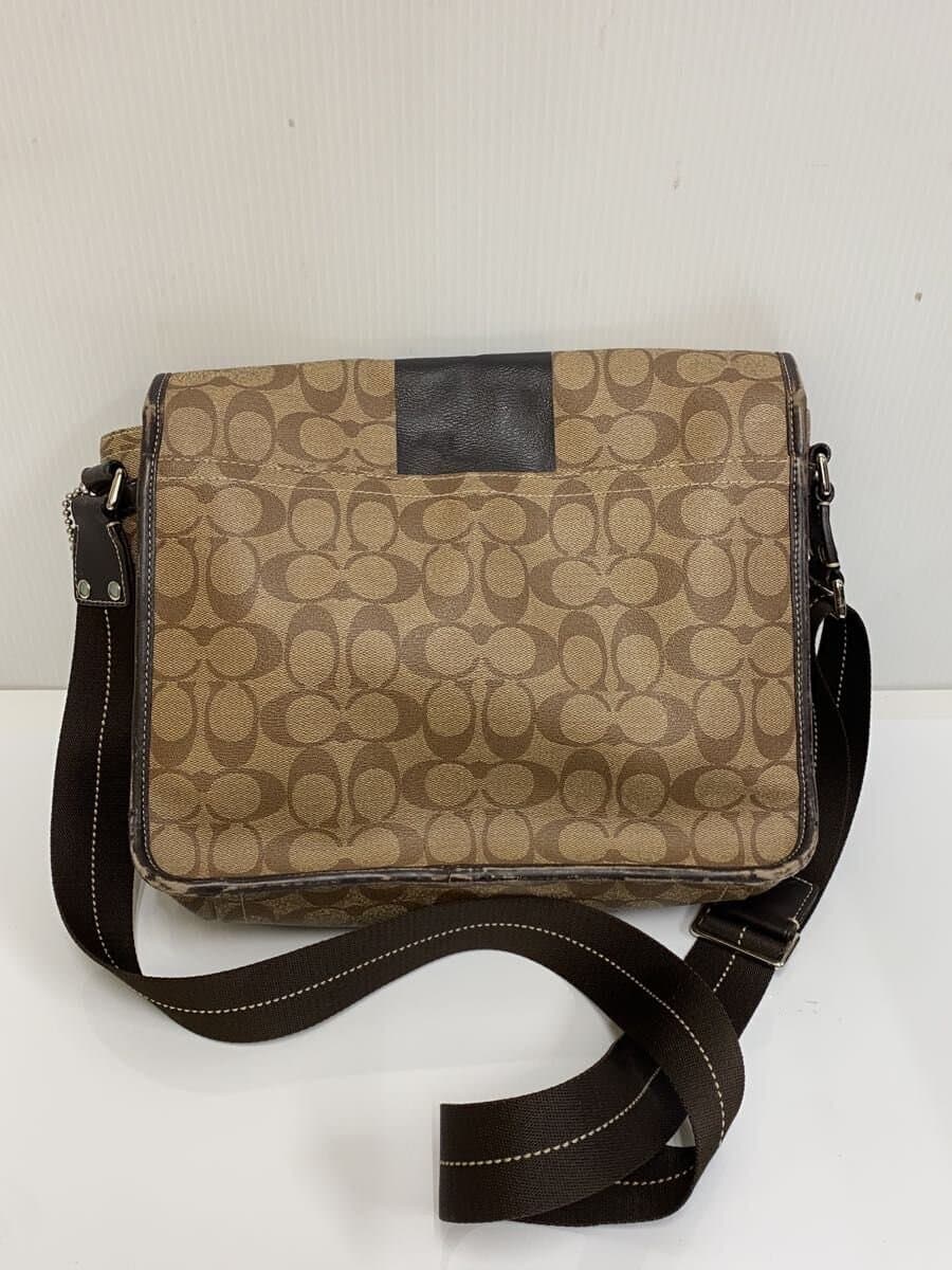 COACH Shoulder Bag_Signature BEG All Over Pattern 3