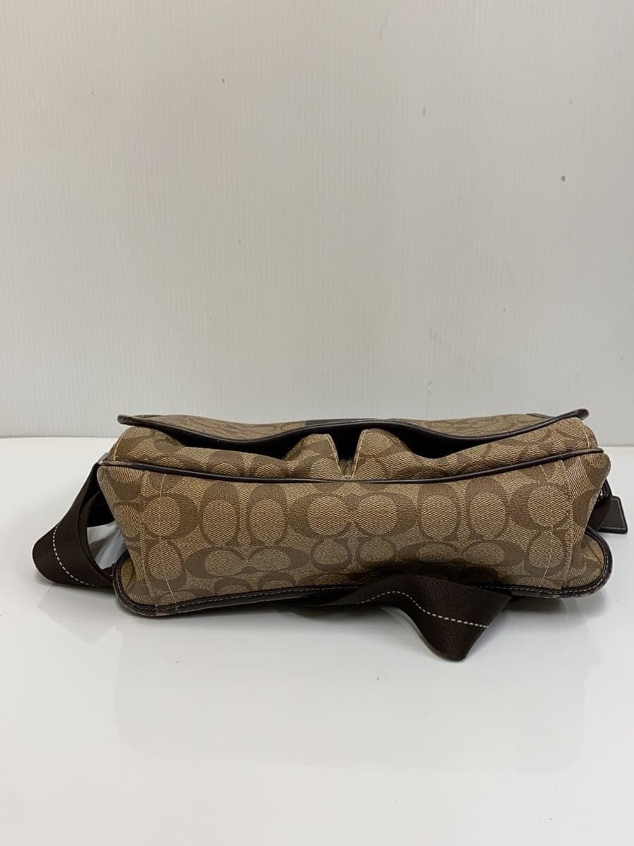 COACH Shoulder Bag_Signature BEG All Over Pattern 4