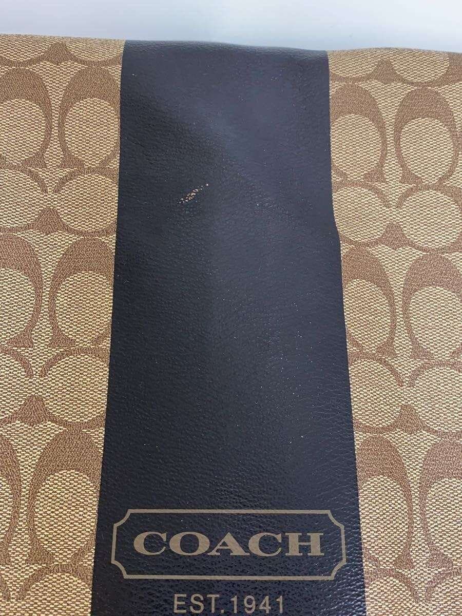 COACH Shoulder Bag_Signature BEG All Over Pattern 8